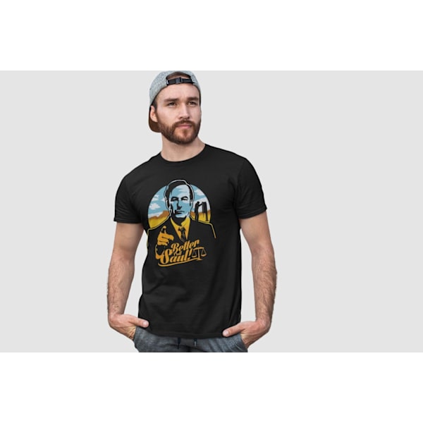 Saul Goodman svart T-shirt - Better Call Saul L