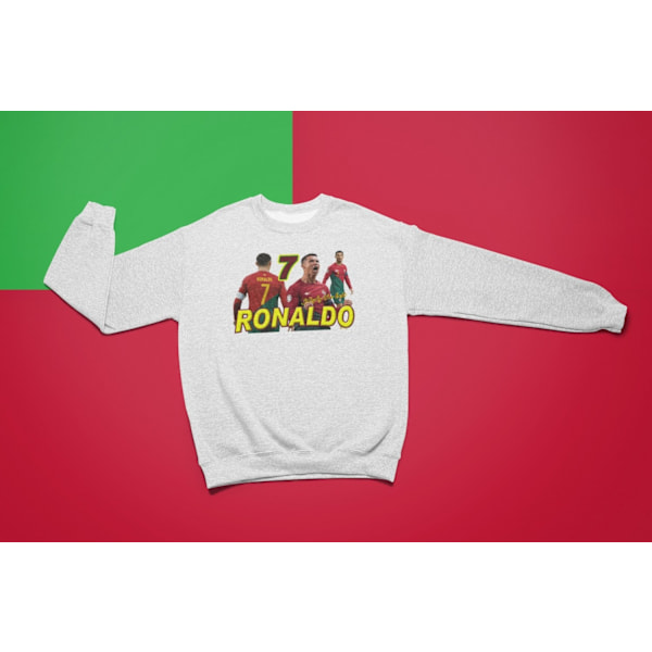 Ronaldo Sweatshirt Ask Portugal Red 152cl 12 - 13 år