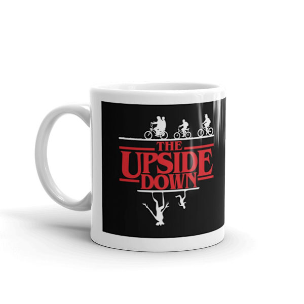 Mugg + Underlägg med Stranger things design - The upside down