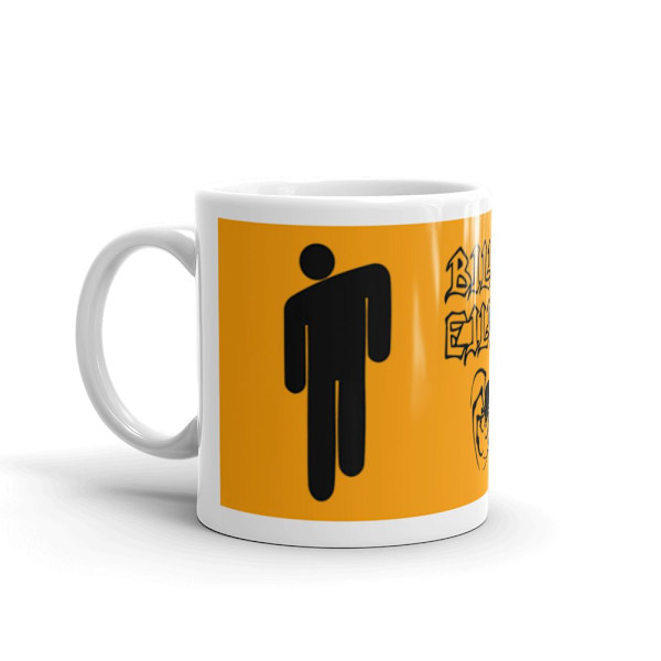 Mugg + Underlägg med Billie Eilish design