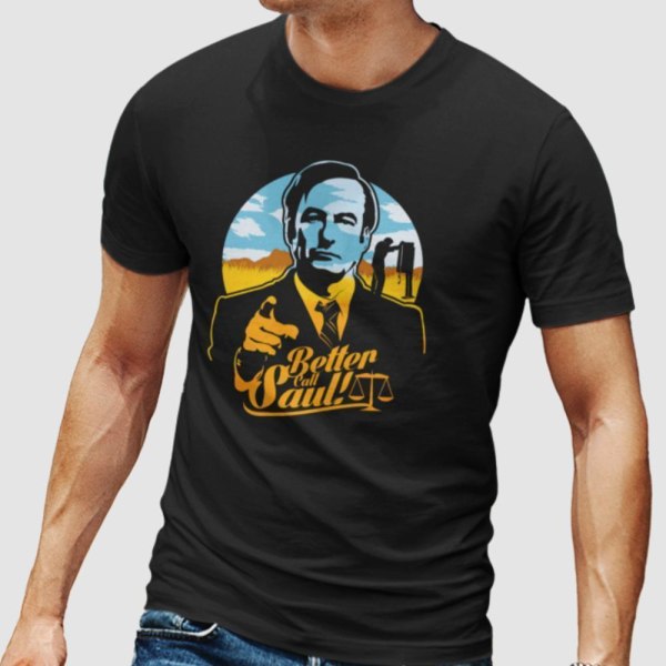 Saul Goodman svart T-shirt - Better Call Saul XXL