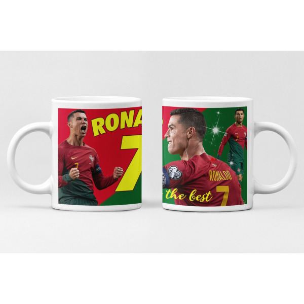 Ronaldo Krus + Coaster-pakke - Portugal 7