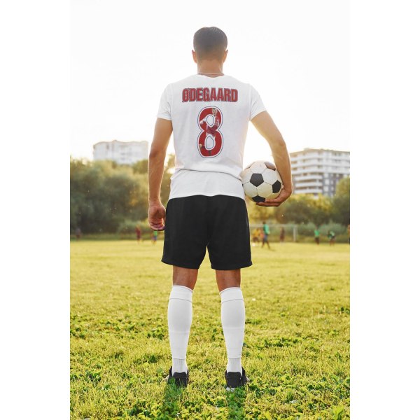 Martin Ødegaard Arsenal Norge spelare t-shirt sportströja M