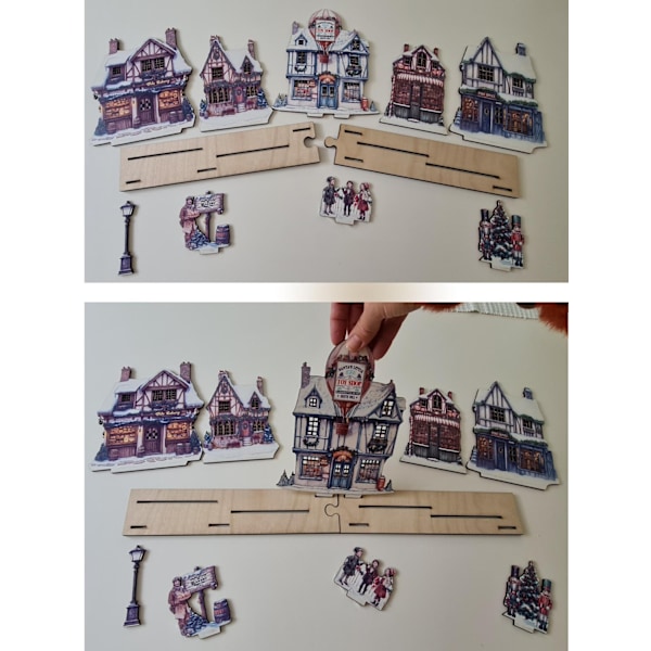 Hollybrook Julby 160 cm Långt bysceneri med Anpassningsbar Layout
