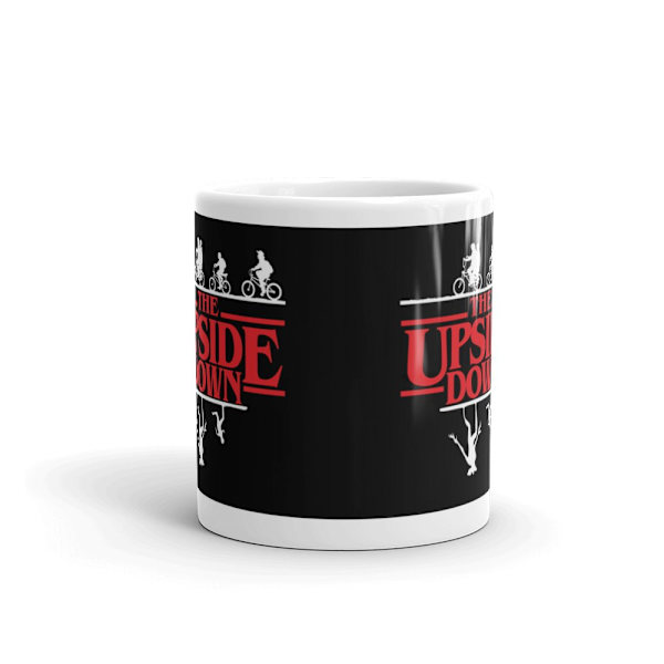 Mugg + Underlägg med Stranger things design - The upside down