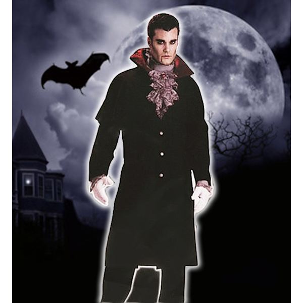 Halloween maskeraddräkt - vampyr M