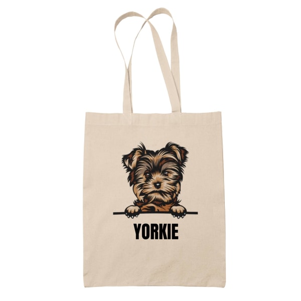 Yorkshirenterrieri Yorkie-kassi koirarodun ostoskassi Nature one size