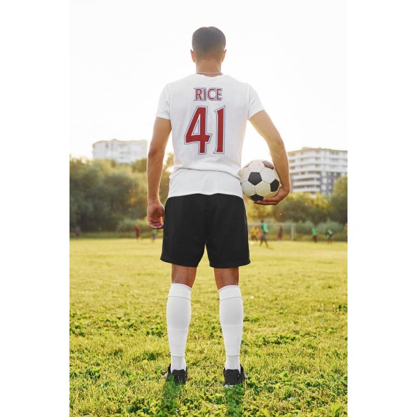 Declan Rice spelare t-shirt sportströja England & Arsenal 130 cl 7-8år