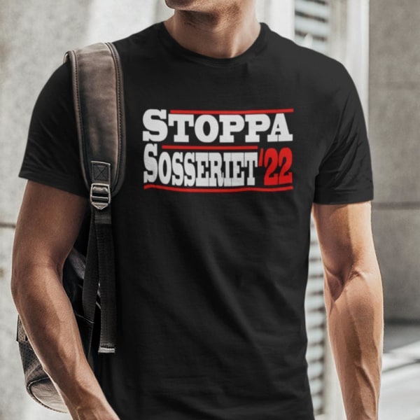 Politik val svart T-shirt - Stoppa sosseriet 2022 XL