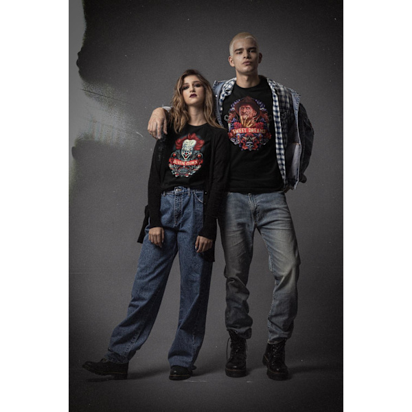IT t-shirt skräckfilm horror Dancing Clown Halloween Unisex L