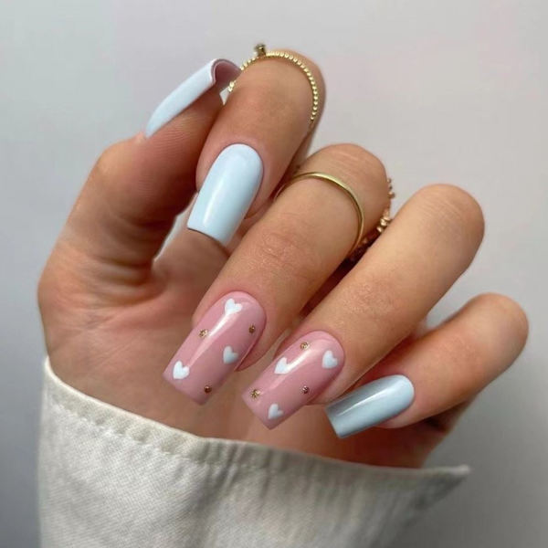 24st False Nails Long Square JP2403 JP2403 JP2403