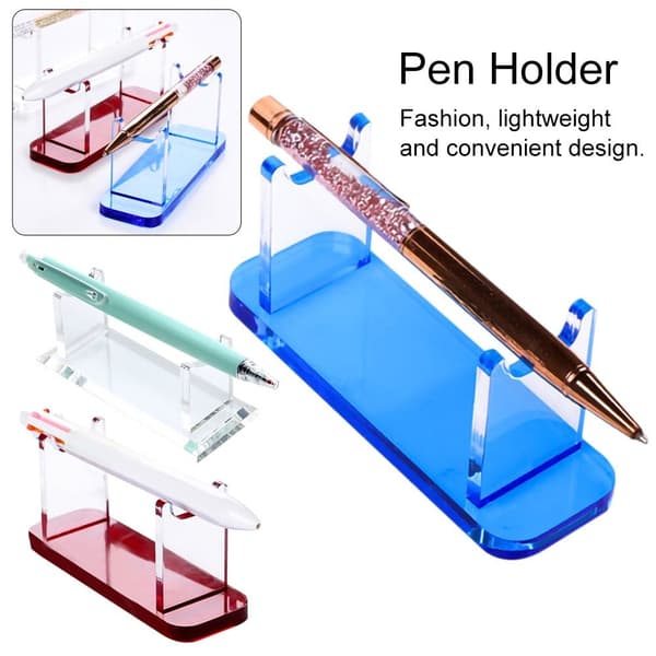 Penneholder Display Stativ BLÅ blue