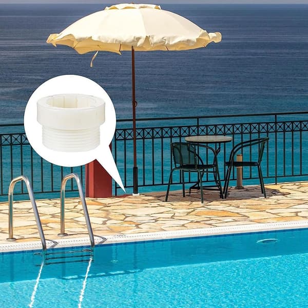 Paraplystångsstabilisator Poolparaplyadapter SVART black