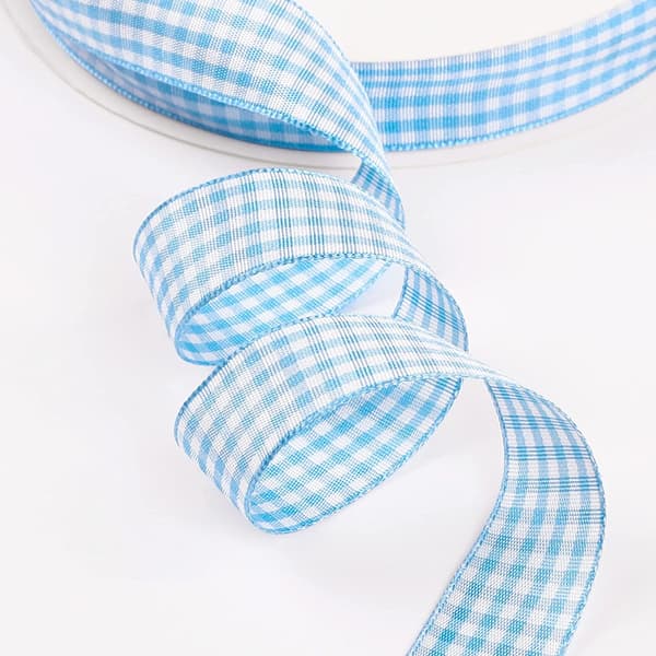 Taft bånd Gingham bånd polyester