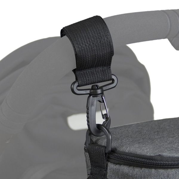 4st Webbing ryggsäcksrem Quickdraw karbin SVART STIL 1 Black Style 1-Style 1