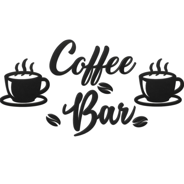 7kpl Coffee Bar kyltti Riippuva seinä Decor Kyltit Kahvimuki