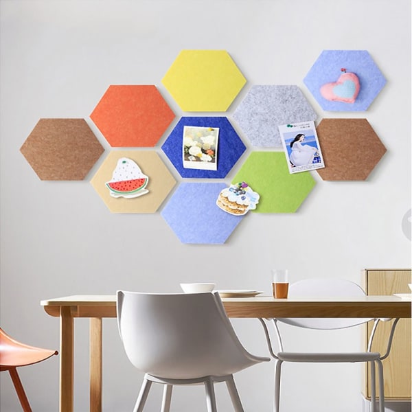 Wall Sticker Cork Board ORANSJE orange