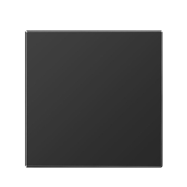 Væg Blank Panel Kabelfatning Panel SORT BLANK black blank