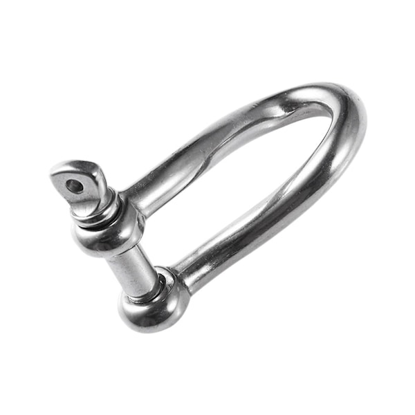 Solid karbinhake D rosettklammer 5MM 5mm