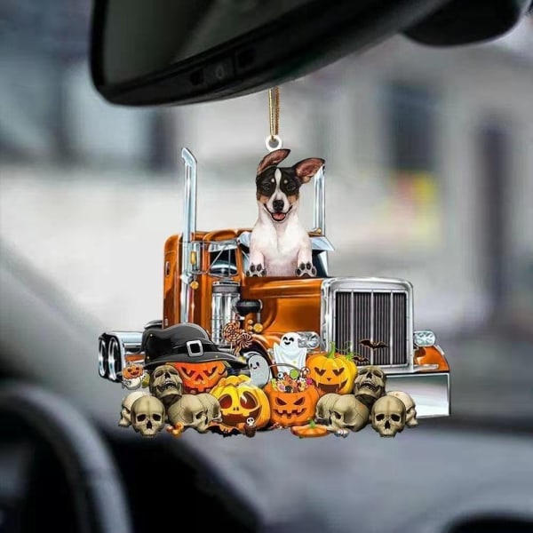 Bil Pumpa Djurhänge Bil Backspegel Ornament 7 7 7
