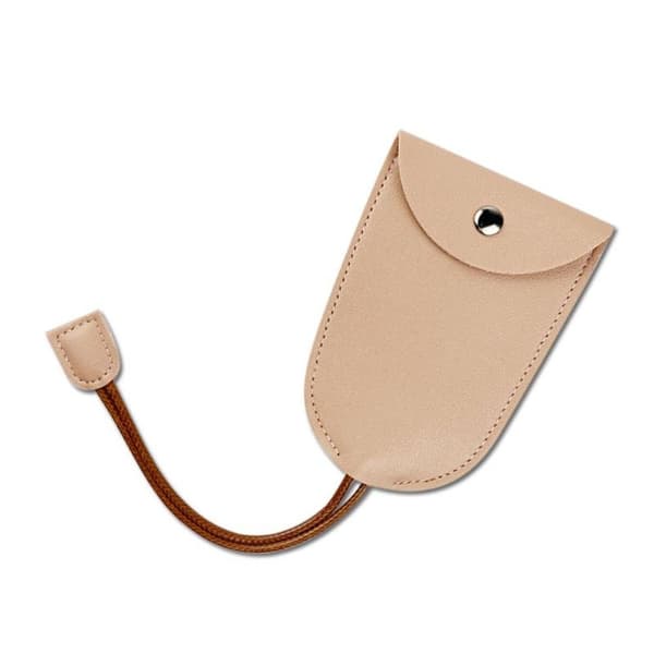 Pull Out Car Key Case Pull Out Key Sleeve PINK PINK Pink