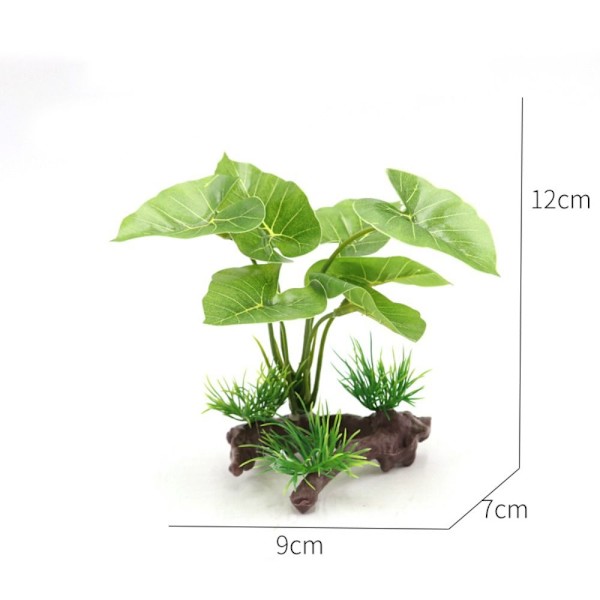 Fisketank Aquascape Ornamenter Simulering Plant Decoration C C C
