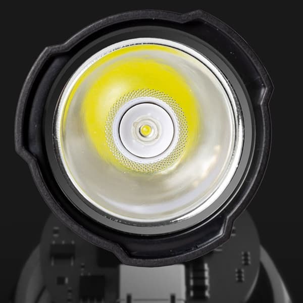 Eksplosjon LED Lommelykt USB Oppladbar Lys Kaster