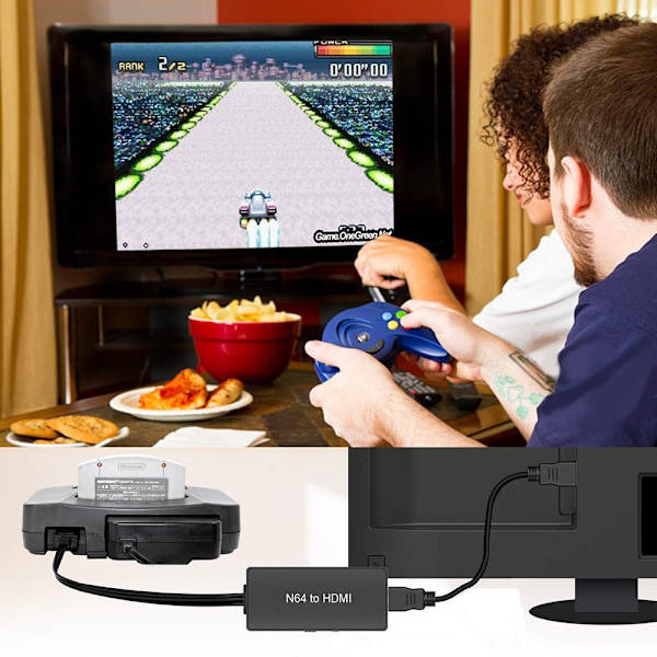 Omvandlare N64 till HDMI-adapter