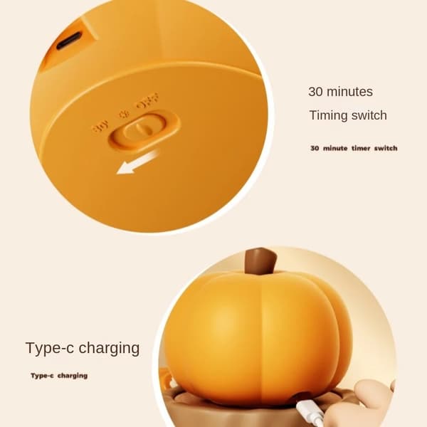 Pumpkin Night Lights LED Light Skrivebordslampe