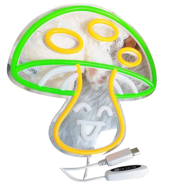 Mushroom Neon Light Mushroom Neon Sign C C C