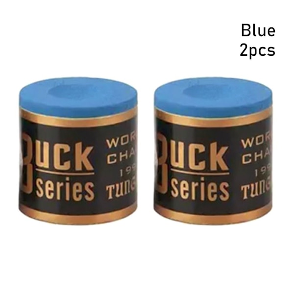 2stk/sett Cue Chalk Billiard Chalks BLÅ BLÅ blue