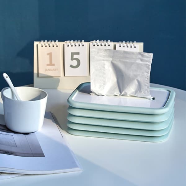 Tissue Storage Boxes Tissue Box WHITE white