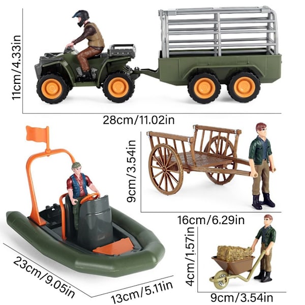 Artificial Driver Model Simulation Farm Accessories 2 2 2