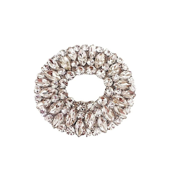 2stk Skoclips Skinnende dekorative klips PIN-STIL PIN-STIL Pin style