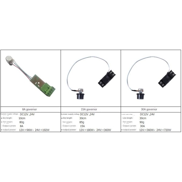 LED manuell dimmer Manuell knottkontroller 8A 8A 8A