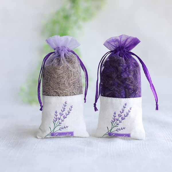 10ST Tomma doftpåsar Lavendeldoftpåse LJUSLILA light purple