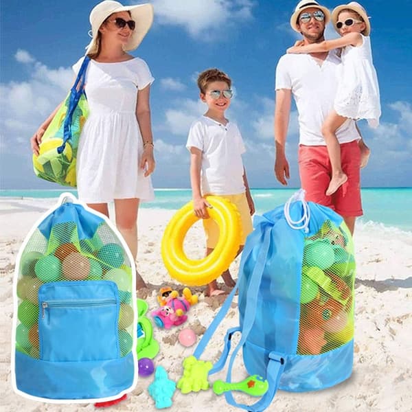 Beach Storage Pouch Storage Ryggsäck BLÅ blue
