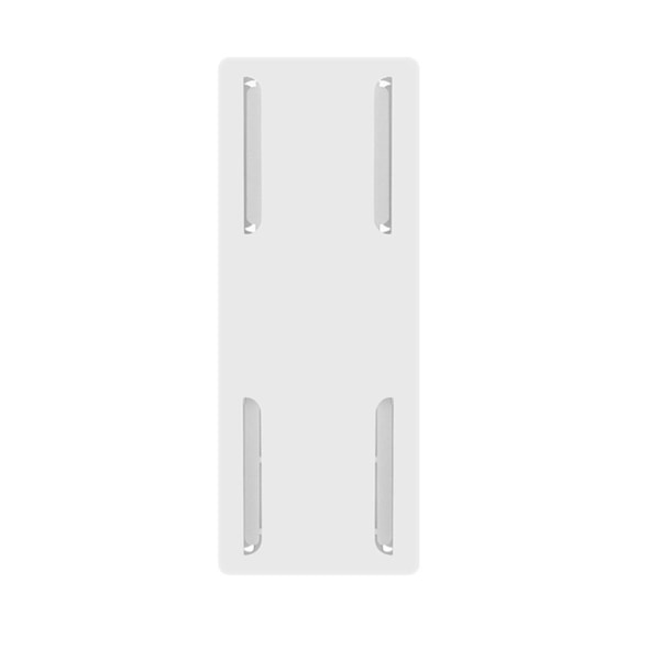 Power Strip Rack Plug Fixer VALKOINEN white