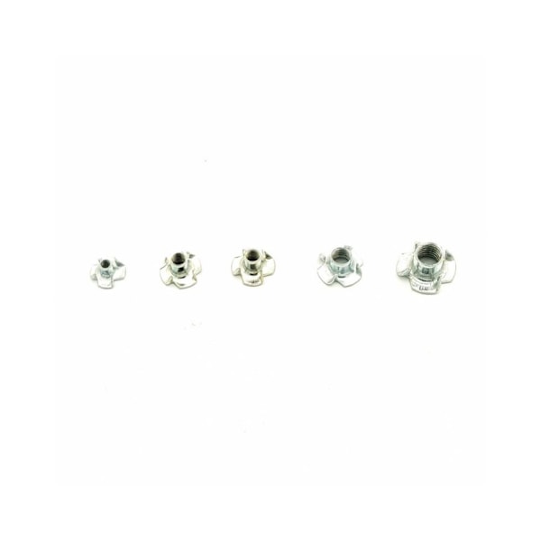 FEBA3D08 T-Nuts Sortiment Kit Tee Nuts 4-pinnede nøtter
