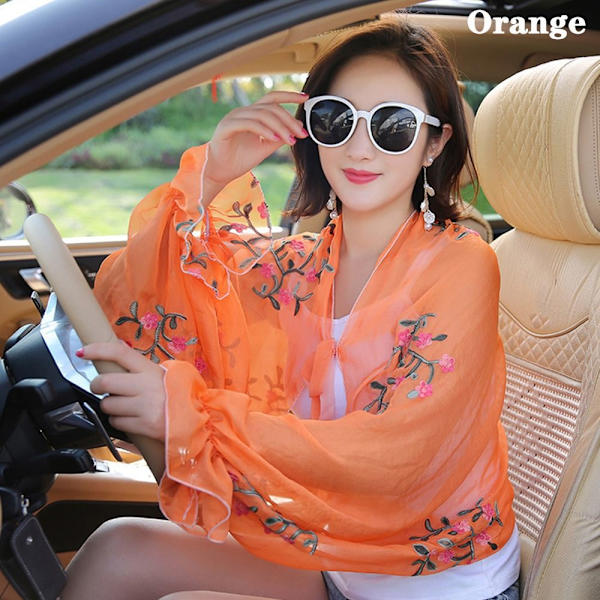 Sun Protection Sleeves Rantahuivi ORANSSI orange