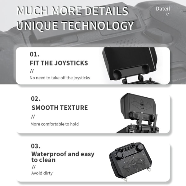 Controller Protector Sun Hood Control Sticks Guard black