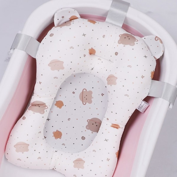 Baby Badekar Pad Badekar Sete HVIT White