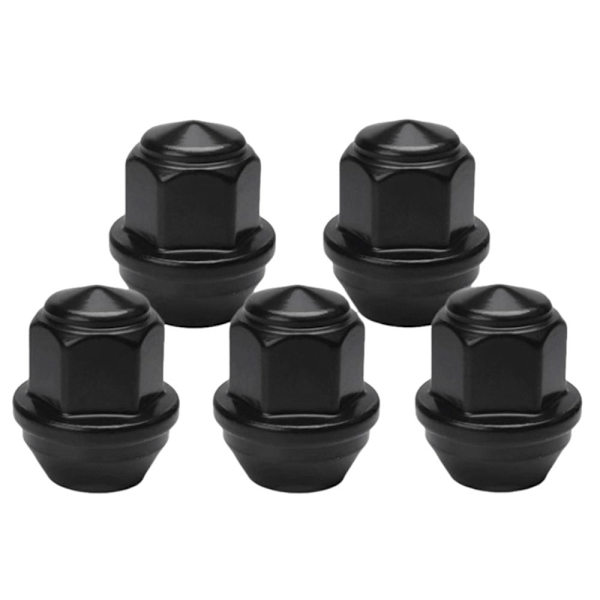 2 Stk Sorte Hjulmutter Navmutter Hjulmutter Black