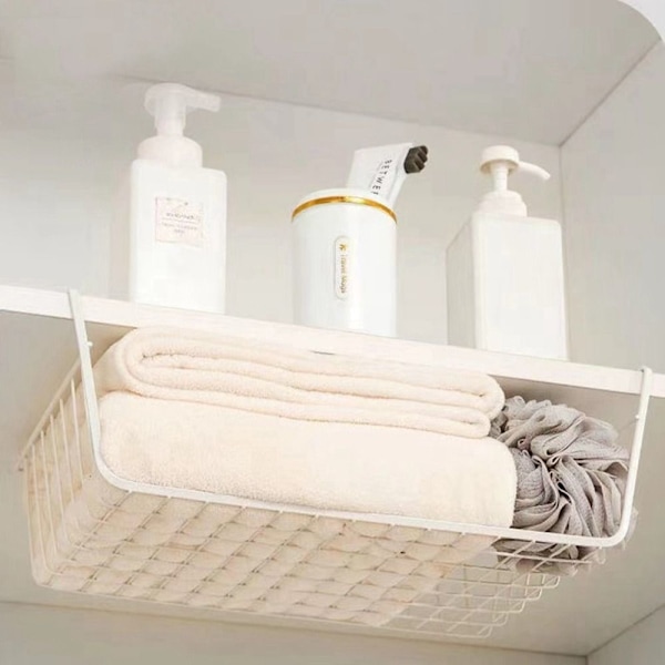Kitchen Organizer Hylle Kjøkken Hylle Organizer SVART L L Black L-L