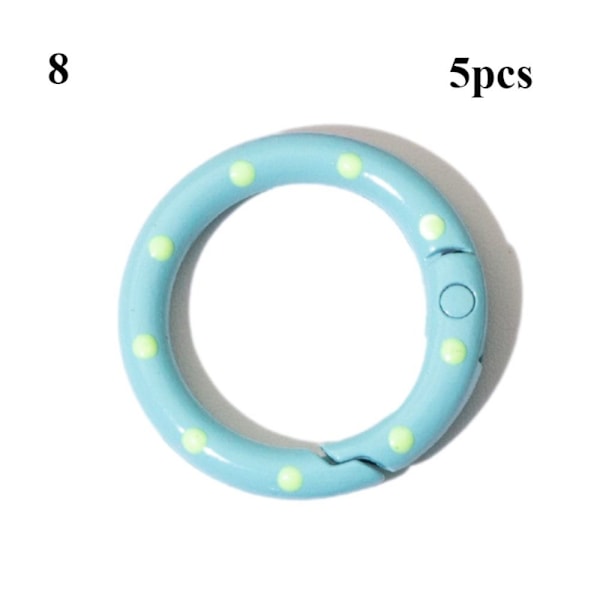 5 st fjäder O-ringsspännen Karbinhake 8 8 8