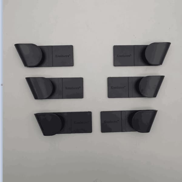 3-pack Pot Lock Organizer för skåp Pot Lock Hållare Pan Locks black 3 pack-3 pack