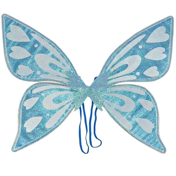 Fairy Butterfly Wings Fairy Elf Princess Angel BLÅ-A BLÅ-A Blue-A