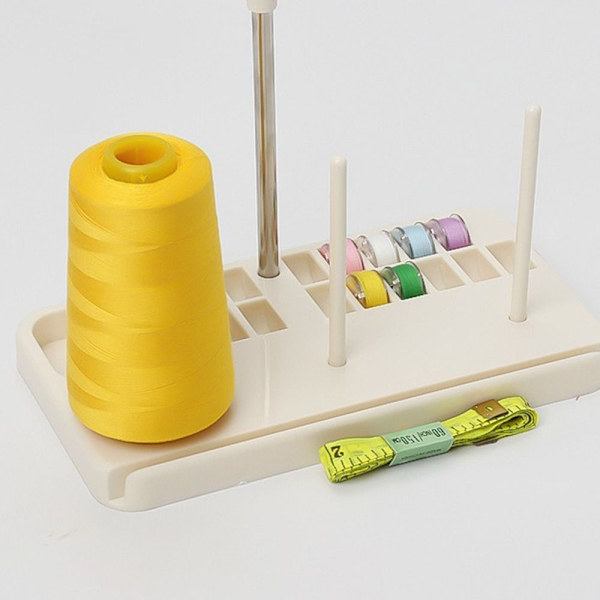 Ompelulankapidike Ompelukoneen organizer KELTAINEN Yellow