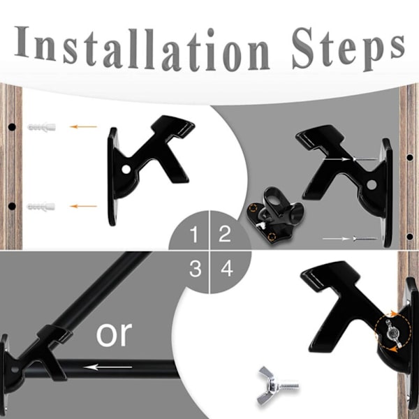 6 fot flaggstångshållare Flaggstång B B B