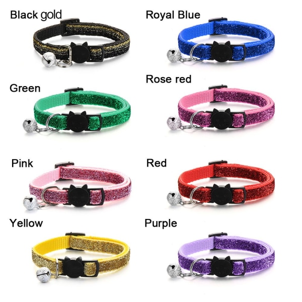 Hundhalsband Katthalsband Halsband LILA Purple